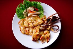 mực nướng muối ớt