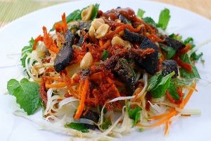 gỏi đu đủ khô bò