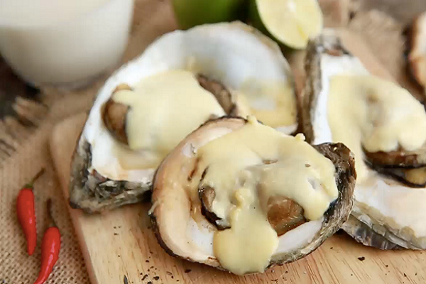 hàu nướng phô mai