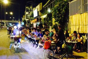 mặt bằng mở quán nhậu